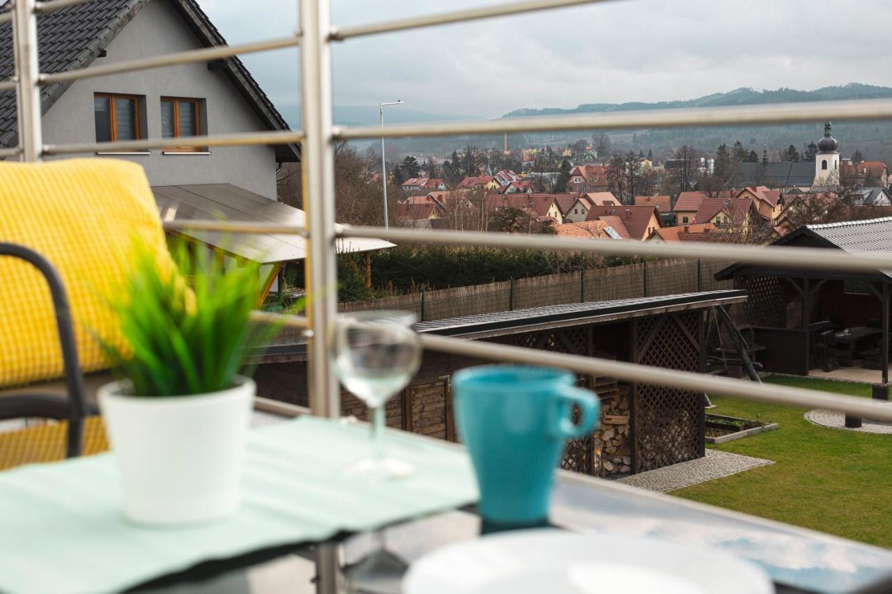 Apartament Liliowa 4 Z Tarasem Кудова-Здрой Екстериор снимка
